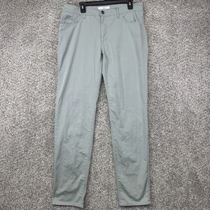 BRAX Feel Good Pants Men 35x34 Blue Gray Ultralight Cadiz 5-Pocket Stretch Chino